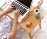 Foldable Bamboo Laptop Tray