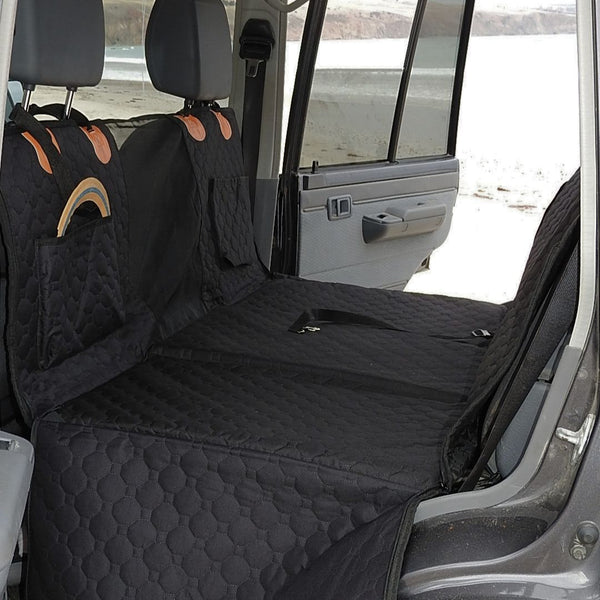 Hard Bottom Backseat Dog Cover